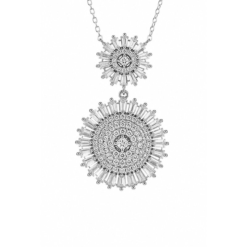 White CZ Sterling Silver Chain | Nipura