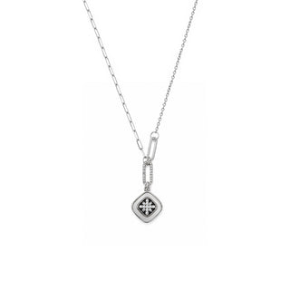 White CZ Sterling Silver Chain | Nipura