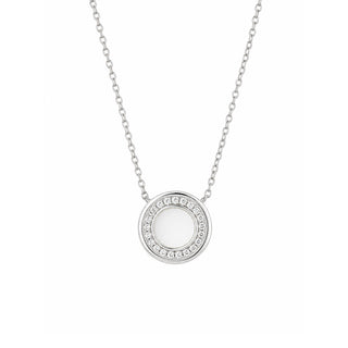 White CZ Sterling Silver Chain | Nipura