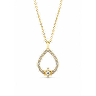 Yellow CZ Sterling Silver Chain | Nipura
