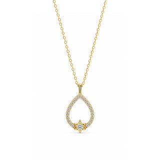 Yellow CZ Sterling Silver Chain | Nipura