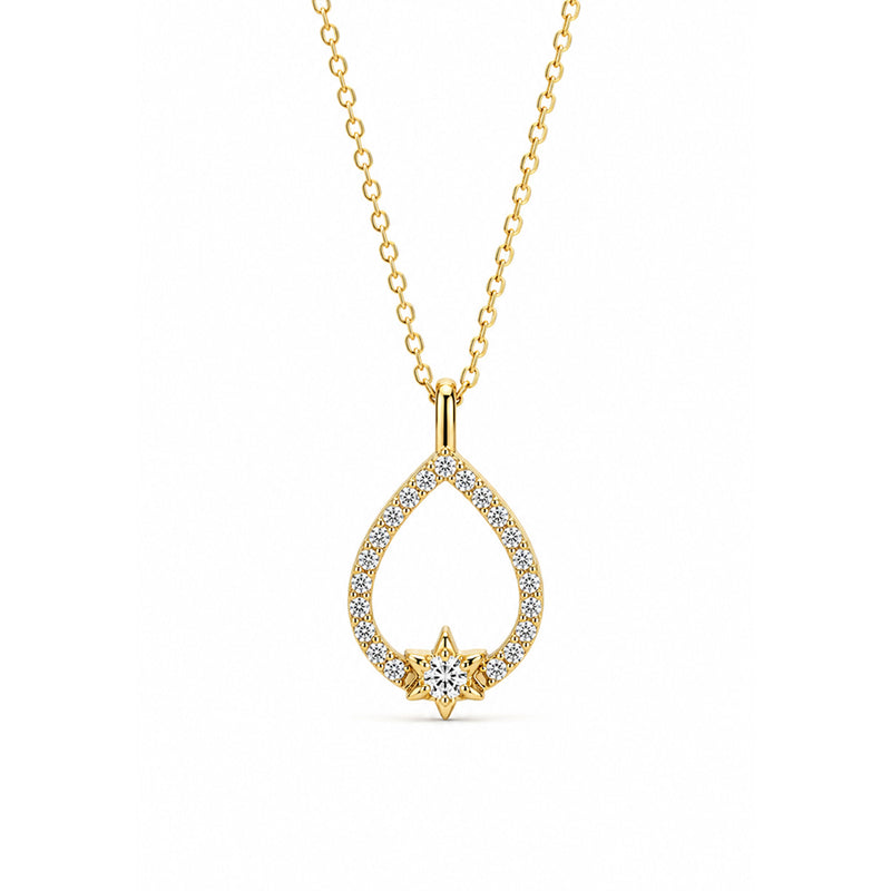 Yellow CZ Sterling Silver Chain | Nipura