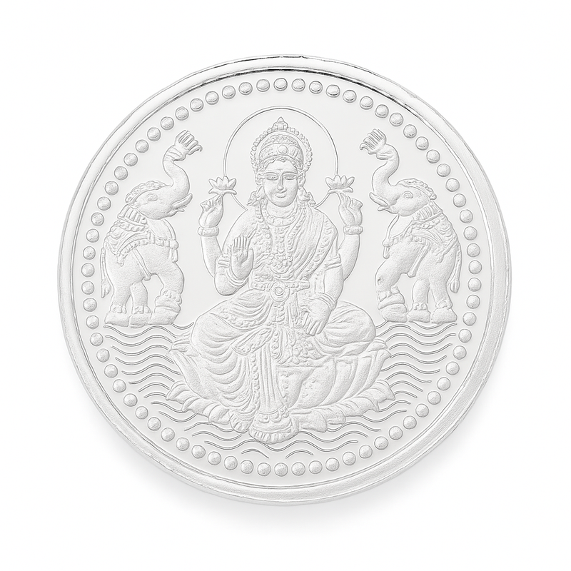 5g Lakshmi coin 999 Silver