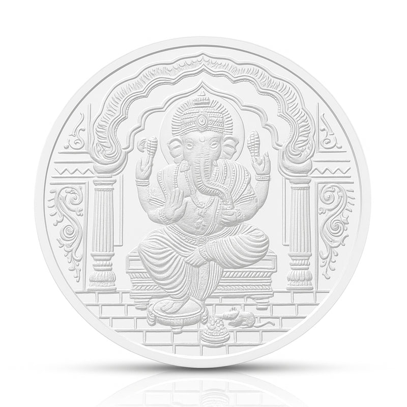 5g Ganesh Coin 999 Silver