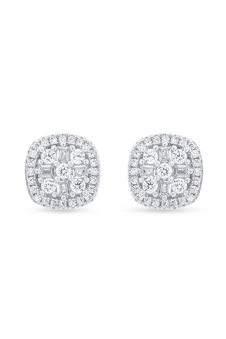 Nipura 925 Sterling Silver Classic Zircon Pendant Set