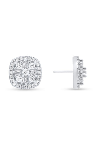 Nipura 925 Sterling Silver Classic Zircon Pendant Set