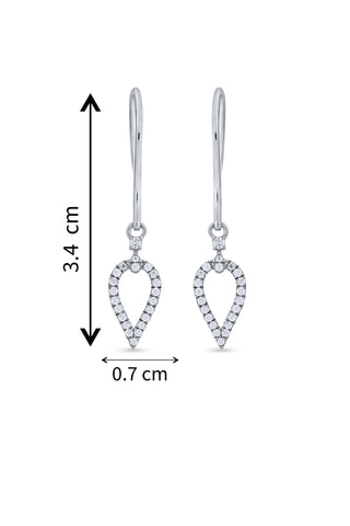 Nipura 925 Sterling Silver Heart Bali Earrings – Stylish & Delicate Hoops for Women, Perfect Everyday Gift.