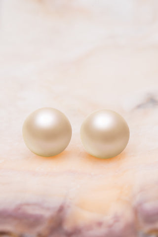 Nipura 925 Sterling Silver Classic Pearl Stud Earrings | Elegant Silver Earrings for Women | Pure Silver Jewelry with Pearls | Perfect Gift for Women & Girls