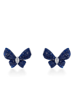 Nipura 925 Sterling Silver Blue Haruki Zircon Earrings