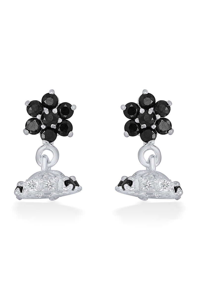 Nipura Sterling Silver Bloom Drop Stud Earrings for Kids, Girls | Ideal Gift