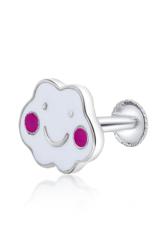 Nipura 925 Sterling Silver Dreamy Clouds Stud Earrings for Kids