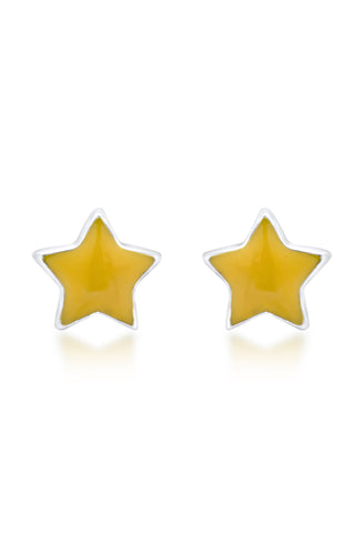 Nipura 925 Sterling Silver Twinkle Starlet Stud Earrings for Kids