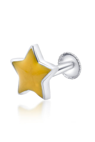 Nipura 925 Sterling Silver Twinkle Starlet Stud Earrings for Kids