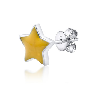 Twinkle Starlet 925 Sterling Silver Stud Earrings for Kids