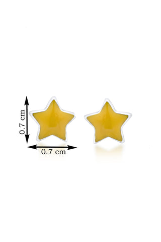 Nipura 925 Sterling Silver Twinkle Starlet Stud Earrings for Kids