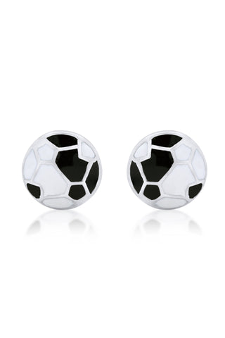 Nipura 925 Sterling Silver Kick-Off Twinkle Stud Earrings for Kids