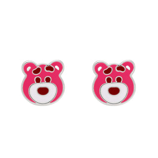 Nipura 925 Sterling Silver Bear Earrings – Perfect for Christmas