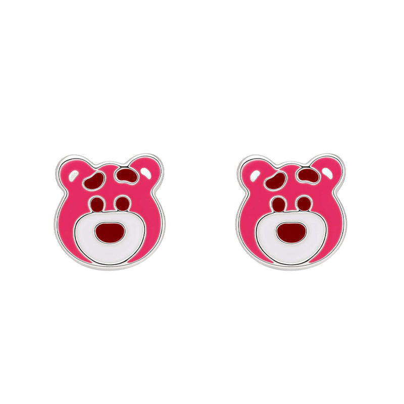 Nipura 925 Sterling Silver Bear Earrings – Perfect for Christmas
