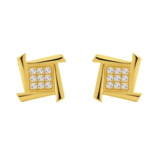 Nipura Franco Silver 18kt Gold-Plated Silver Earrings