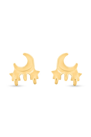 Nipura 925 sterling silver Twinkling Dreams Gold-Plated Kids' Earrings