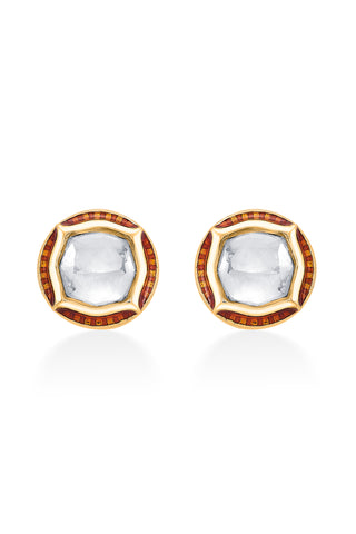 Nipura 925 Sterling Silver Ayna Stud Earrings