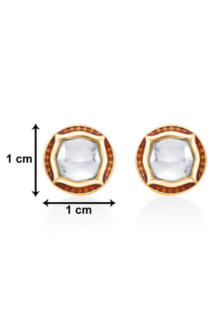 Nipura 925 Sterling Silver Ayna Stud Earrings