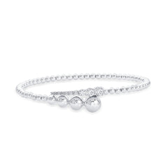 Nipura 925 Sterling Silver Assymmetric Spring Bracelet