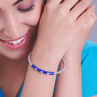 Nipura 925 Sterling Silver Neelaya Spring Bracelet
