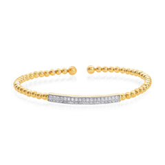 Nipura 925 Sterling Silver Kripta Spring Bracelet- Golden