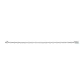 Nipura 925 Sterling Silver Tennis Bracelet studded with Cubic zircon stones