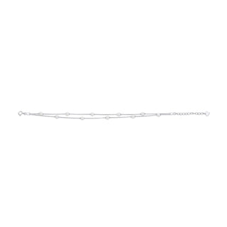 Nipura 925 Sterling Silver Venus Beaded Pearl Bracelet