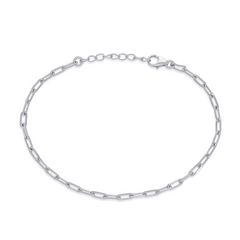 Chic 925 Sterling Silver Chain Bracelet