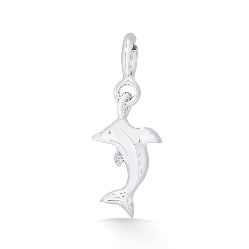 Nipura 925 Sterling Silver Jumping Dolphin Charm Pendant(without chain)
