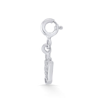 Nipura 925 Sterling Silver Zircon Crown Charm Pendant(without chain)