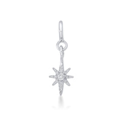 Nipura 925 Sterling Silver Glowing Star Charm Pendant(without chain)