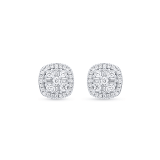 Nipura 925 Sterling Silver Classic Zircon Pendant Set