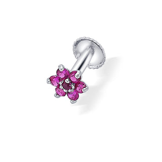 Nipura 925 Sterling Silver Pink Twinkle Star Studs for Kids