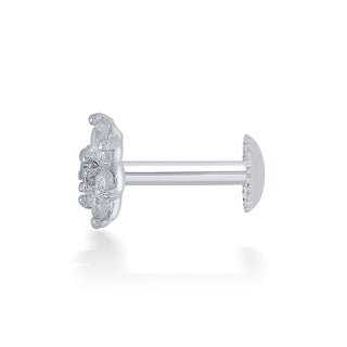 Nipura 925 Sterling Silver Zircon Twinkle Star Studs for Kids