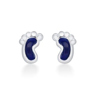 Nipura 925 Sterling Silver Cherry Toes Charm Earrings for Kids