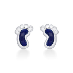 Nipura 925 Sterling Silver Cherry Toes Charm Earrings for Kids