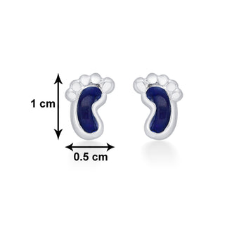 Nipura 925 Sterling Silver Cherry Toes Charm Earrings for Kids