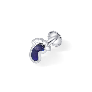 Nipura 925 Sterling Silver Cherry Toes Charm Earrings for Kids