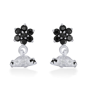Nipura Sterling Silver Bloom Drop Stud Earrings for Kids, Girls | Ideal Gift