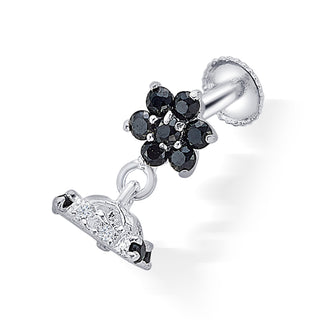 Nipura Sterling Silver Bloom Drop Stud Earrings for Kids, Girls | Ideal Gift