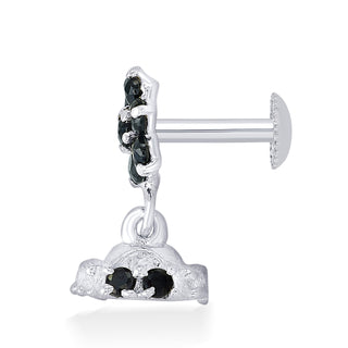 Nipura Sterling Silver Bloom Drop Stud Earrings for Kids, Girls | Ideal Gift