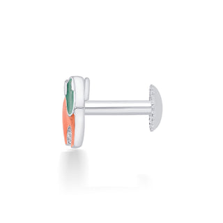 Nipura 925 Sterling Silver Orange Dumboo Studs for Kids