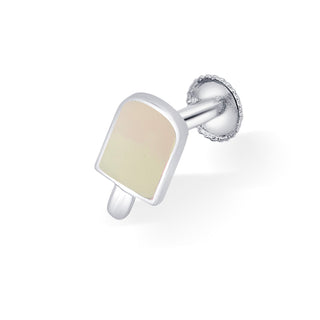 Nipura 925 Sterling Silver Sweet Candy Charm Stud Earrings for Kids