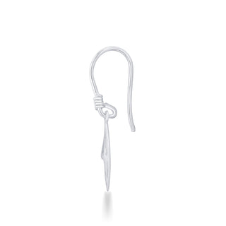 Nipura 925 Sterling Silver Fairy Wing Laser-cut Earrings