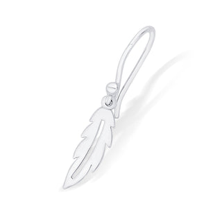Nipura 925 Sterling Silver Beachy Leaf Laser-cut Earrings