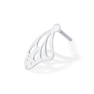 Nipura 925 Sterling Silver Butterfly Laser-cut Stud Earrings